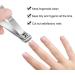 Kecung Toenail Clippers Straight Edge Toenail Clippers Stainless Steel Nail Clippers for Men Women Thick Nails 6PCS Silver - Buy Online on GoSupps.com