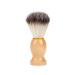 Solid wood handle shaving brush beard care razor brush with soft bristles and wooden handle shaving brush for wet shaving with shaving cream and soap a skin -friendly