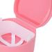 Buy 2Pcs Pink Denture Holder Case - Portable Partial Mouth Guard Container & Orthodontic Storage Box - Buy Online on GoSupps.com