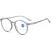 Buy Retro Anti-Blue Light Reading Glasses - Large Black Frame for Men & Women | Iynwbjts 4.00 - Buy Online on GoSupps.com