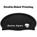 Silicone Swim Cap 2 Pack for Long Hair Women - Waterproof Durable & Anti-Slip - Keep Hair Dry - Easy On/Off - Black - Buy Online on GoSupps.com