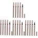Beavorty 20 Pcs Eyeliner Empty Brown Eyeliner Mini Lash Applicator Eyelash Eyeliner Tube Oil Pen Frosted