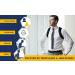 Adjustable Posture Corrector for Women & Men - Breathable Upper Back Brace for Pain Relief in Lumbar, Neck, Shoulder, Clavicle - Buy Online on GoSupps.com