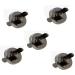 Magnetic Button Clasps 40 Sets (18mm, 4 Colors) for Sewing Craft Purses Bags Clothes Leather - Buy Online on GoSupps.com
