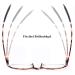 DOOViC Blue Light Filter Computer Reading Glasses TR259-C for Unisex | 9 Colors C5 Brown Tortoiseshell 1.75x Magnification - Buy Online on GoSupps.com