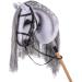 HUMMA Bridle for Hobby Horses | Sustainable Brown Leather | Eco-Friendly LL Brown - Buy Online on GoSupps.com