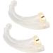 10 Ear Hooks Replacement for Hearing Aids - Durable PP Perfect Fit International Shipping - Buy Online on GoSupps.com