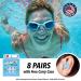 HEAROS Moldable Silicone Waterproof Swimming Earplugs - NRR 22 - 8 Pairs - Buy Online on GoSupps.com