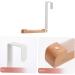 BUGUUYO Door Hook Coat Hangers Hat Hooks Towel Rack Cement Over The Door Hanger Wall Hanging Back Door 17.5X16CM White - Buy Online on GoSupps.com