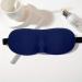 3D Sleep Mask Ultra-Soft Blindfold for Deep Sleep - Navy Blue | Adjustable Strap for Eye Strain Relief | Ideal for Travel & Home Use - Buy Online on GoSupps.com