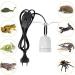 Pofet Reptile Heat Lamp Holder E27 400W - Rotatable Ceramic Heating Lamp with Switch & Clip for Lizards Turtles & Reptiles - Buy Online on GoSupps.com