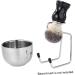 Angoily 3-Stage Razor Brush Holder - Stainless Steel and Glass Stand for Hand Wash & Grooming - Perfect Gift for Friends - Buy Online on GoSupps.com