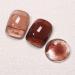 15ml Soak Off Milk Tea Caramel Gel Amber Gel Nail UV Gel Gel Nail Polish Semi Permanent Tortoiseshell Glass - (Color: 3)