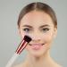 Rose Vanilla Make Up Brush Foundation Kabuki Flat Top - Perfect For Blending Liquid Cream or Flawless Powder Cosmetics - Buffing Stippling Concealer - Premium Quality Synthetic Dense Bristles! - Buy Online on GoSupps.com