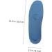 Hemoton Plantar Fasciitis Arch Support Insoles - 2 Pairs for Women's Sneakers, Running Shoes - Unisex Shoe Pads for Plantar Fasciitis Relief - Elastic and Comfortable Miss Orthotics - 25.5X8.2X2.3cm - Buy Online on GoSupps.com
