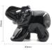Ouubuuy Elephant Statue | Healing Gemstone Crystal Elephants for Home D cor & Wellness | Obsidian Figurines - Buy Online on GoSupps.com