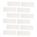 Mikinona 20pcs Hooded Eyelid Tape White Eyeliner Stickers Pvc Makeup Stickers Eyeball Stickers