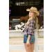 Saddleback Shapeable Toyo Straw Cowboy Hat with Beaded Trim Band - Natural, One Size - Buy Online on GoSupps.com