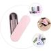 Angoily 1set Eyelash Brush Eyebrow Brush Eyebrow Grooming Brush Make up Applicators for Face Lash Comb Makeup Brush Eyebrow Comb Woman Pink Silica Gel Multipurpose Makeup Tools - Buy Online on GoSupps.com