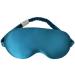 Yunchi 100% sleeping mask silk women women men comfort bio satin sleeping glasses silk sleeping eye mask eye mask 19 momme pure mulberry lide fabric blindfold for sleeping (peacock blue)