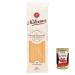 La Molisana Set of 5 Spaghettoni N. 14 Pasta Lenta Lavorazione Durum Wheat Semolina Pasta Bronze 500 g + Polpa Italian Gourm