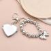 Portable Small Compact Mirror Keychain for Bag Pocket Mirror for Purse Beaded Bracelet Key Chain Phone Handbag Pendant Wrist Strap Lanyard for Decoration Mini Vanity Travel Makeup Mirror Key Accessory Key Chain Wristlet Bracelet - Buy Online on GoSupps.com