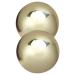 Fomiyes 1 pair of practical balls decorative handball palm massage ball vibrating massage ball finger massage hand relaxing balls baoding fitnessball body sport brass small ball