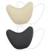 Professional Elastic Skin-Friendly Breathable High Heel Shoe Inserts 2 Pair Soft Cushion Pads with Filler