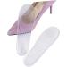 NOLITOY Shoe Cushions Massaging Insoles Transparent Lightweight Anti-Slip Gel Insoles for Ultimate Foot Care 2 Pairs Invisible Comfort - Buy Online on GoSupps.com