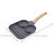 Zerodeko Split Frying Pan Multi-Function Egg Pan Non-Stick Pancake Pan Divided Pan Non-Stick Frying Pan Grill Pan Maker Roasting Pan Divided Skillet Disc Medical Stone Non Stick - Buy Online on GoSupps.com