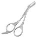 Eyebrow Scissors with Comb 5.63" Stainless steel Brow Scissors Rustproof Eye Brow Trimmer for Ladies Trimming Scissors with Non slip Handle for Home Travel