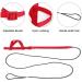 Buy Mioyoow Parrots Flight Harness - Adjustable Training Rope & Portable Bird Dishes for Small & Medium Parrots - Buy Online on GoSupps.com