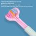Bokioesde Tongue Scraps Toothbrush - Fresh Breath & Healthy Mouth | Three-Sided Triple Clean Plastic | A22 Peach Pink for Kids - Buy Online on GoSupps.com