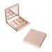 Beatifufu 2pcs Empty Eyeshadow Palette Empty Compact Eyeshadow Highlighters Blush Palette Cosmetics Pans 1 count (Pack of 1) Pink