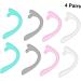 Frcolor 12 Pairs Adjustable Mask Accessories - Anti-Strangulation Clips & Hooks for Comfortable Face Cover Wear - Buy Online on GoSupps.com