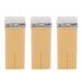 Kosmetex warm wax cartridges Zinc Argan Oil Titanium warm wax roll-on for hair removal roller wide 100ml 3 pieces
