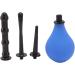 HEEPDD Enema Bulb Set - Soft Silicone Enema Bulb for Men | Comfortable Healthy Clean Intestine | Anti-Aging Home Use - Buy Online on GoSupps.com