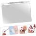SMASOLO Palette de Maquillage Inox Portable avec Spatule pour M lange de Couleurs pour Pigments Fond de Teint et Vernis Ongles Compacte et L g re pour Usage Professionnel et Voyage - Buy Online on GoSupps.com