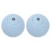 2 Pack Massage Lacrosse Ball Handheld Deep Tissue Massage Ball Muscle Massage Roller for Unisex Yoga Exercise