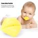 Funny Lips Baby Pacifier - Safe Silicone for 3 Months+ 5 Colors Available (Yellow) | International Shipping - Buy Online on GoSupps.com