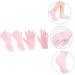 POPETPOP 3 Sets Hydrating Sock Gloves Silicone Heel Cover Heel Socks Moisturizing Socks for Cracked Feet Socks for Dry Feet Moisturizing Foot Cover Remover Sokcs Short Boots Sebs Repair - Buy Online on GoSupps.com