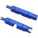 HanKer Valve Core Remover Tool for Presta & Schrader Tubeless Cycling Tires | 5mm Wrench Flats | Blue | 1 Tool - Buy Online on GoSupps.com