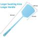 Fly Swatter 4 Pack with Long Flexible Handle - Heavy Duty Set of Plastic Fly Swats in Assorted Colors - Buy Online on GoSupps.com