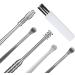 Innovative Spring Ear Wax Cleaner Tool Set 6pcs Ear Pick Earwax Removal Kit Ear Cleansing Tool Set Ear Curette Ear Wax Remover Tool with Cleaning Brush and Storage Box - Buy Online on GoSupps.com
