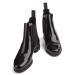 Ovation Women's Equestrian Leather Classic Style Ankle Low Heel Slip on Finalist Elastic Side Patent Jod Boots 7.5 Black