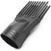 PULABO 2pcs Professional Universal Hairdressing Salon Hair Dryer Diffuser Wind Blow Cover Comb Attachment Nozzle Black Reusable Plastic Popular - Buy Online on GoSupps.com