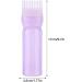 Root Comb Applicator Bottle Hair Dye Applicator Brush Portable Hair Oil Applicator Bottle Squeeze Bottle Applicator Brush For Hair Dye Home Salon Purple - Buy Online on GoSupps.com