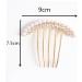 FRCOLOR Hair Pin Hair Accessories for Women Jewel Hair Comb Flower Decoration Hair Comb for Prom Hair Accessories for Women Pearl Hair Comb Hair Comb with Rhinestone Hair Fork Bride - Buy Online on GoSupps.com