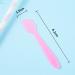 Buy 100PCS Pink Disposable Plastic Face Pack Spatula | Mini Scoop for Cream & Mud | DIY Beauty Tool - Buy Online on GoSupps.com