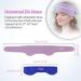 Newgo Migraine Cooling Pad - Gel Cooling Pillow & Headband for Migraine Relief Headaches & Sinus Pain - Violet - Buy Online on GoSupps.com